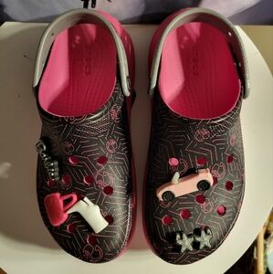 Limited Edition Barbie x Crocs Crush Clog, W9 (fits like a 10)